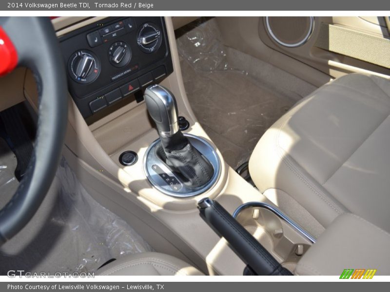  2014 Beetle TDI 6 Speed DSG Dual-Clutch Automatic Shifter