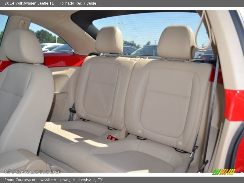 Tornado Red / Beige 2014 Volkswagen Beetle TDI