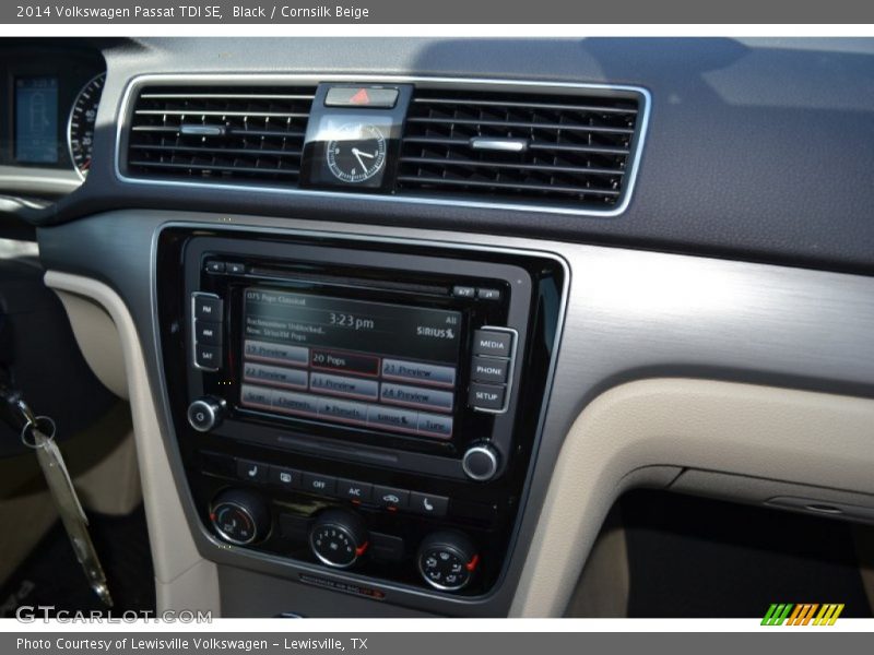 Black / Cornsilk Beige 2014 Volkswagen Passat TDI SE