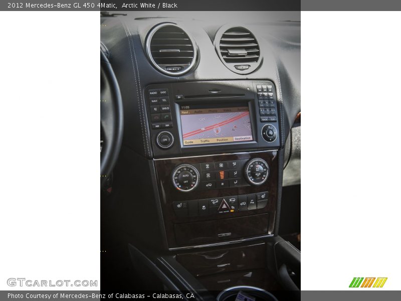 Arctic White / Black 2012 Mercedes-Benz GL 450 4Matic