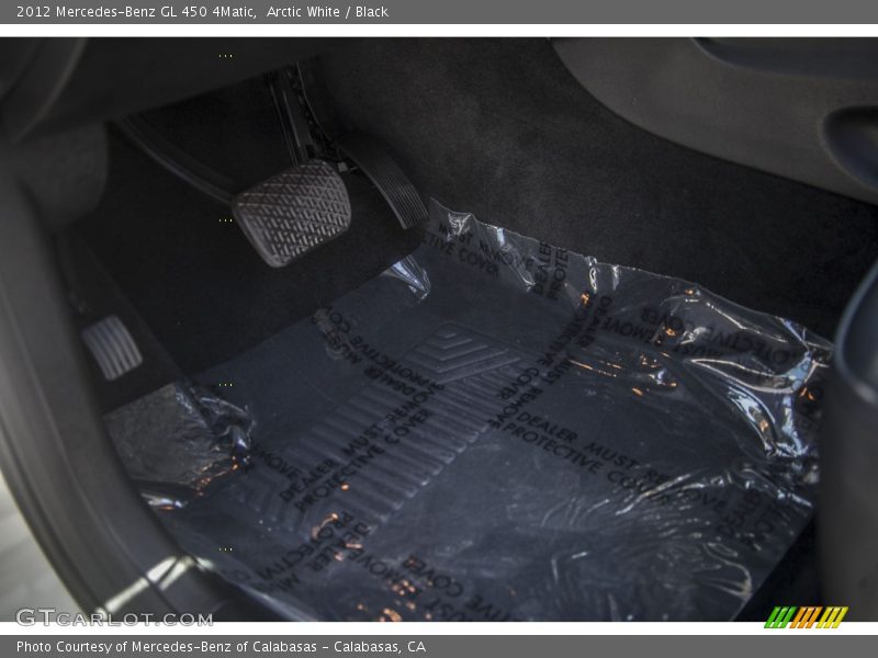 Arctic White / Black 2012 Mercedes-Benz GL 450 4Matic