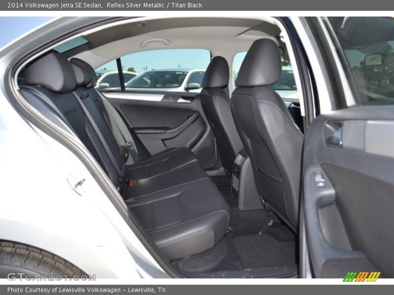 Reflex Silver Metallic / Titan Black 2014 Volkswagen Jetta SE Sedan