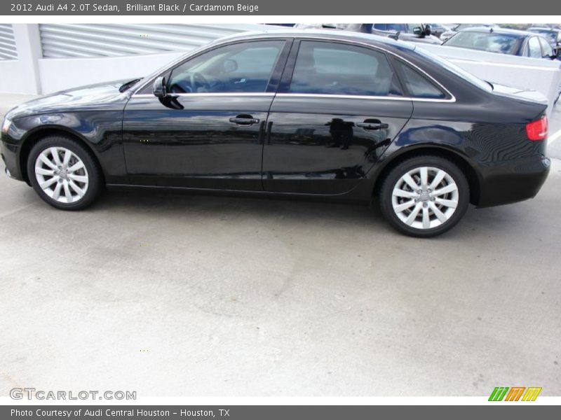 Brilliant Black / Cardamom Beige 2012 Audi A4 2.0T Sedan
