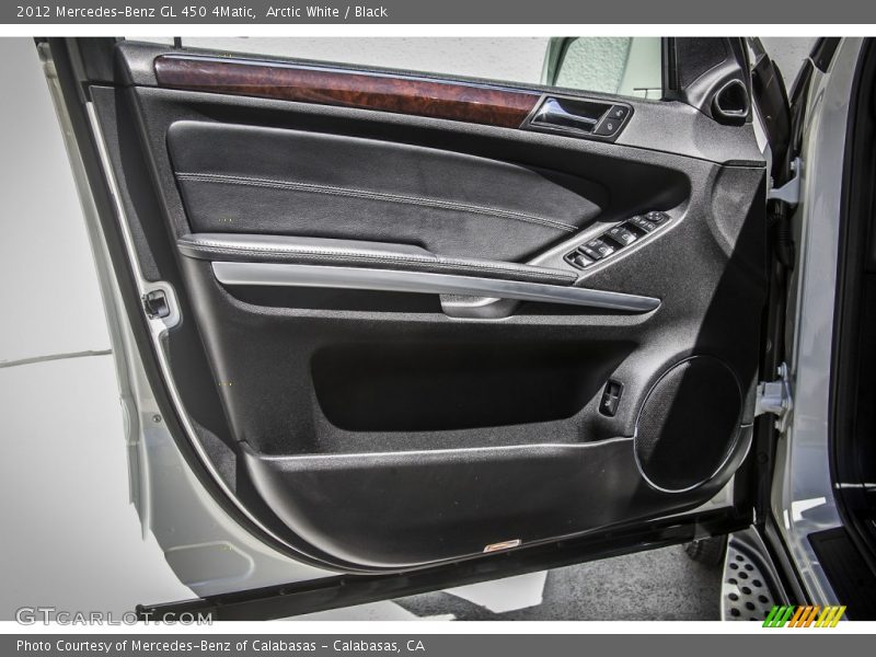 Arctic White / Black 2012 Mercedes-Benz GL 450 4Matic