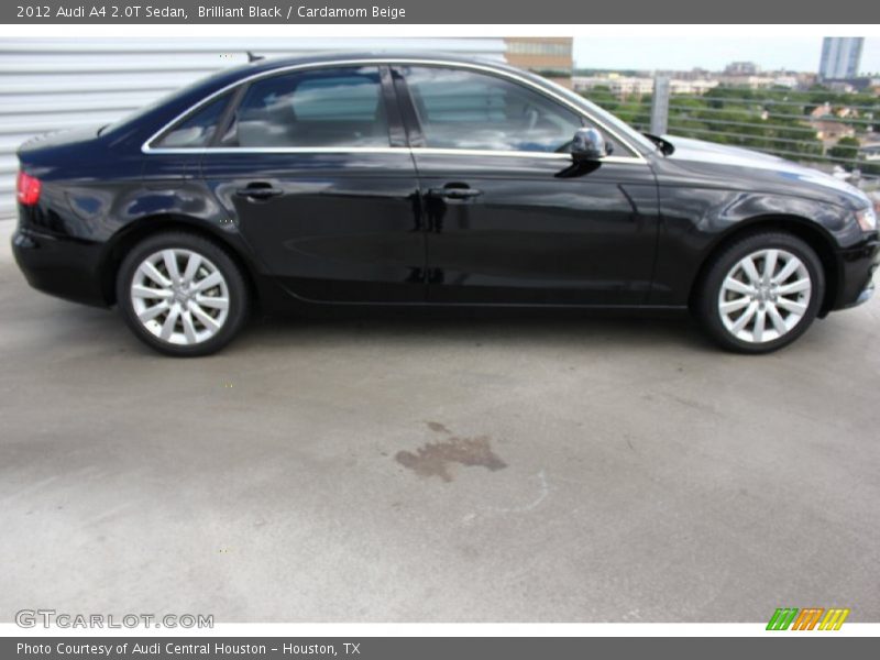 Brilliant Black / Cardamom Beige 2012 Audi A4 2.0T Sedan