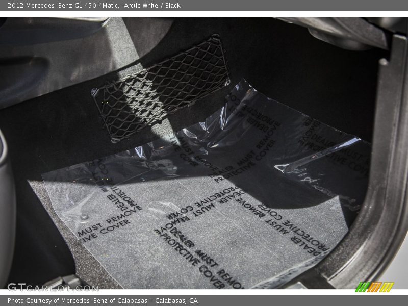 Arctic White / Black 2012 Mercedes-Benz GL 450 4Matic
