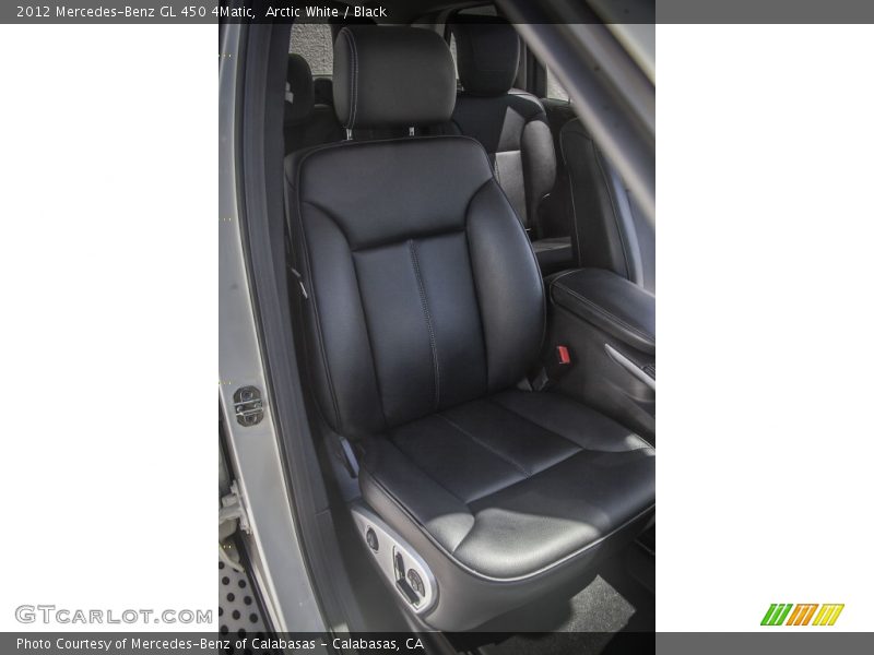 Arctic White / Black 2012 Mercedes-Benz GL 450 4Matic