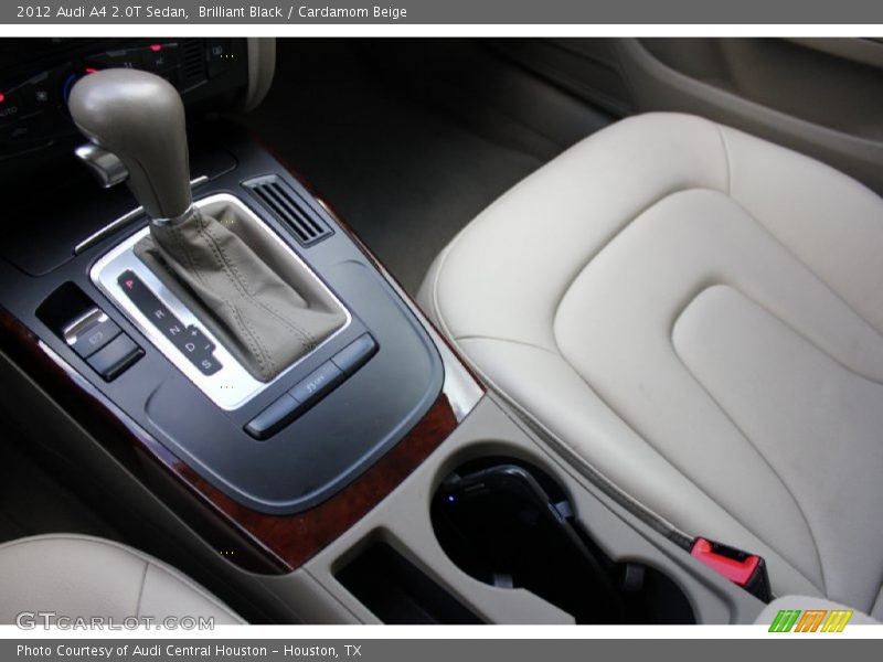 Brilliant Black / Cardamom Beige 2012 Audi A4 2.0T Sedan