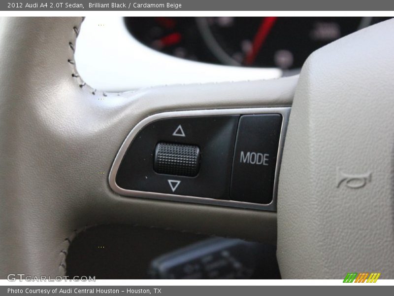 Brilliant Black / Cardamom Beige 2012 Audi A4 2.0T Sedan