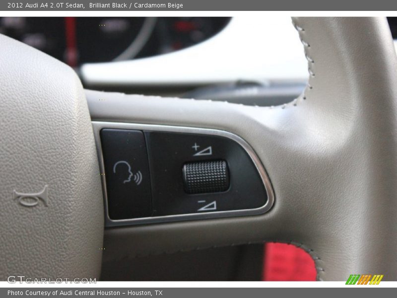 Brilliant Black / Cardamom Beige 2012 Audi A4 2.0T Sedan