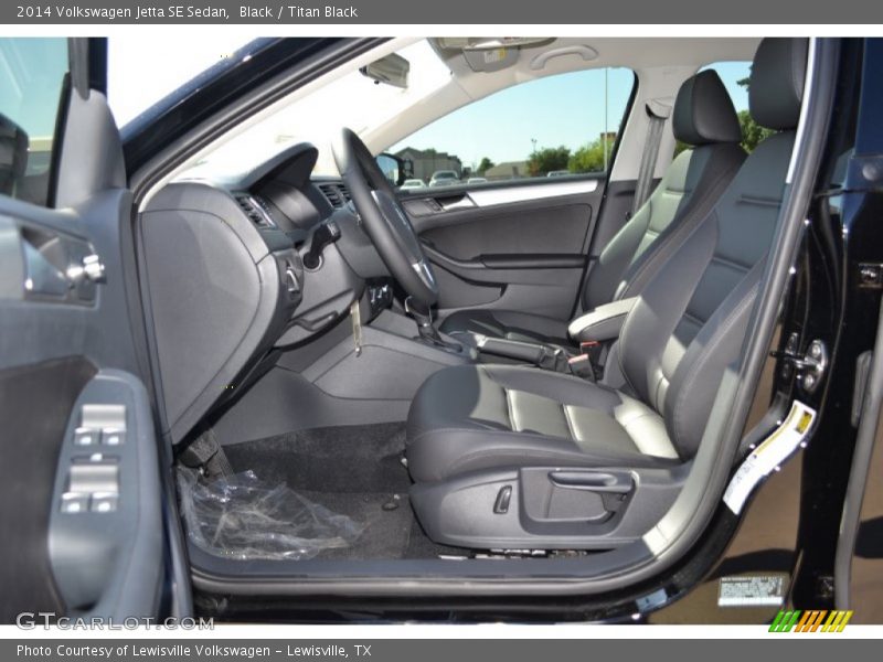 Black / Titan Black 2014 Volkswagen Jetta SE Sedan