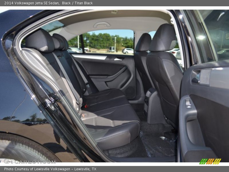 Black / Titan Black 2014 Volkswagen Jetta SE Sedan