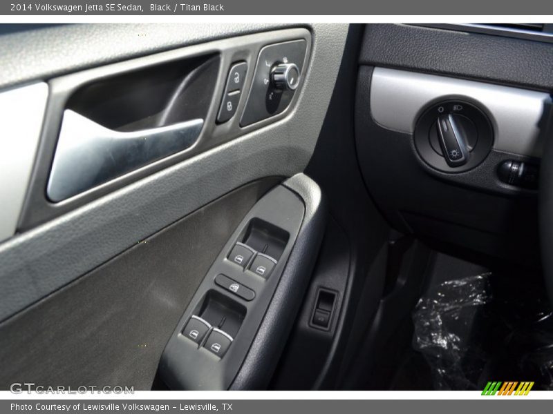 Black / Titan Black 2014 Volkswagen Jetta SE Sedan
