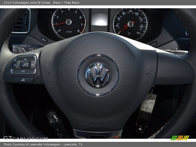 Black / Titan Black 2014 Volkswagen Jetta SE Sedan