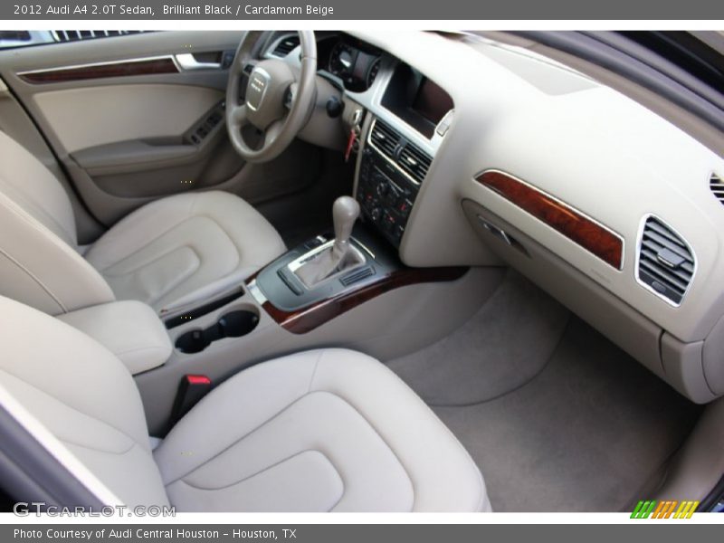 Brilliant Black / Cardamom Beige 2012 Audi A4 2.0T Sedan
