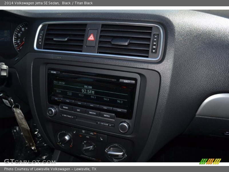 Black / Titan Black 2014 Volkswagen Jetta SE Sedan
