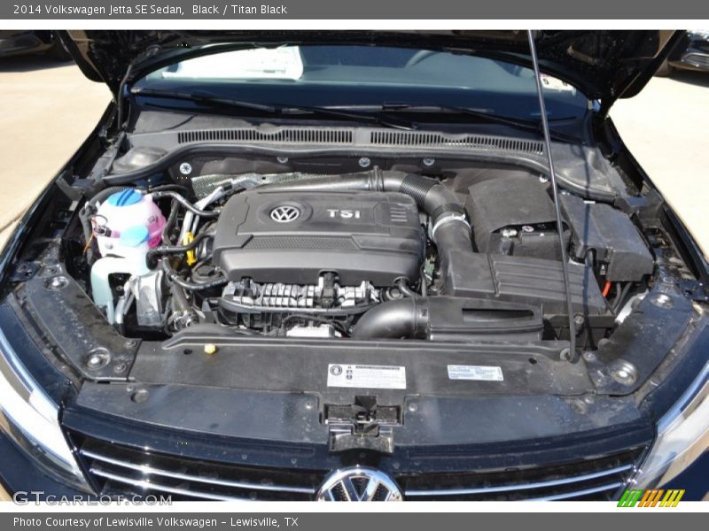 Black / Titan Black 2014 Volkswagen Jetta SE Sedan
