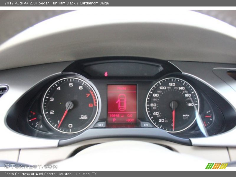 Brilliant Black / Cardamom Beige 2012 Audi A4 2.0T Sedan