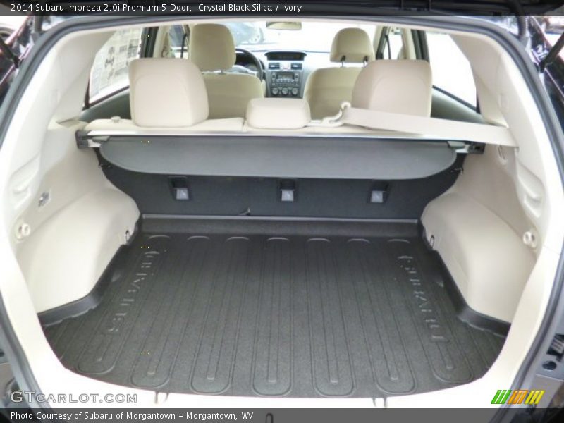 Crystal Black Silica / Ivory 2014 Subaru Impreza 2.0i Premium 5 Door