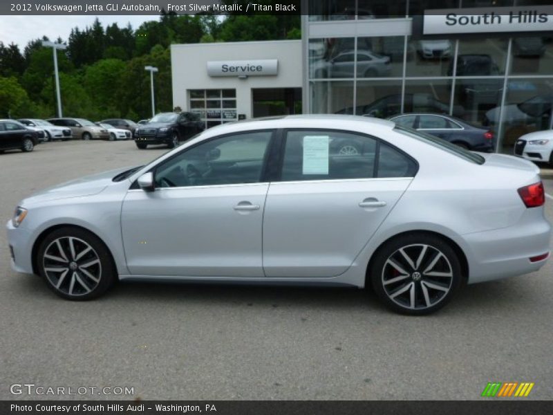 Frost Silver Metallic / Titan Black 2012 Volkswagen Jetta GLI Autobahn