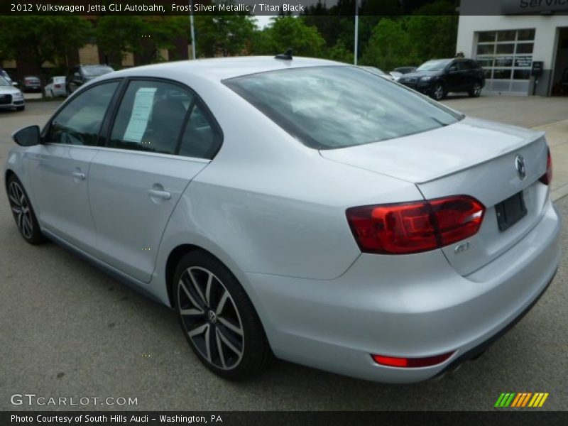 Frost Silver Metallic / Titan Black 2012 Volkswagen Jetta GLI Autobahn