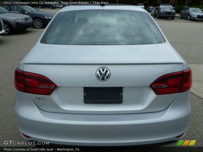 Frost Silver Metallic / Titan Black 2012 Volkswagen Jetta GLI Autobahn