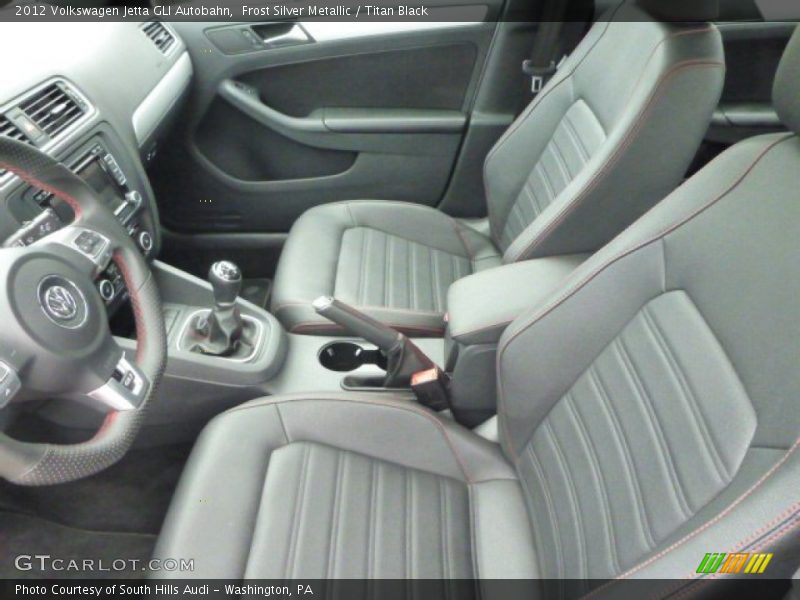 Frost Silver Metallic / Titan Black 2012 Volkswagen Jetta GLI Autobahn