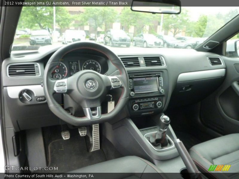 Frost Silver Metallic / Titan Black 2012 Volkswagen Jetta GLI Autobahn
