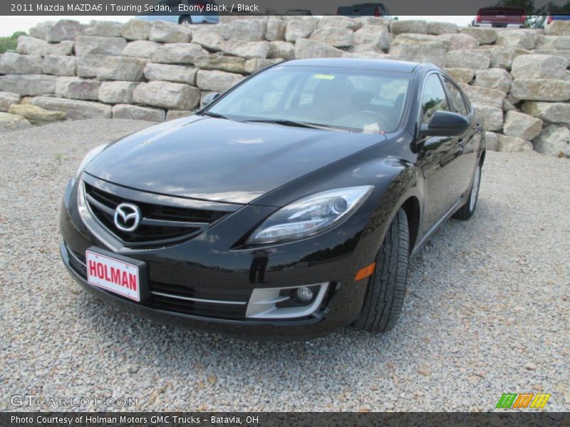 Ebony Black / Black 2011 Mazda MAZDA6 i Touring Sedan