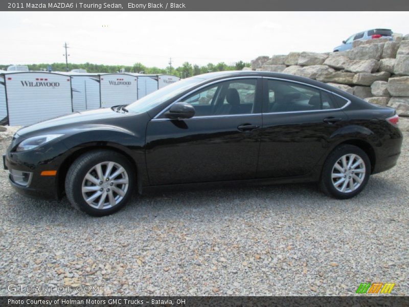 Ebony Black / Black 2011 Mazda MAZDA6 i Touring Sedan