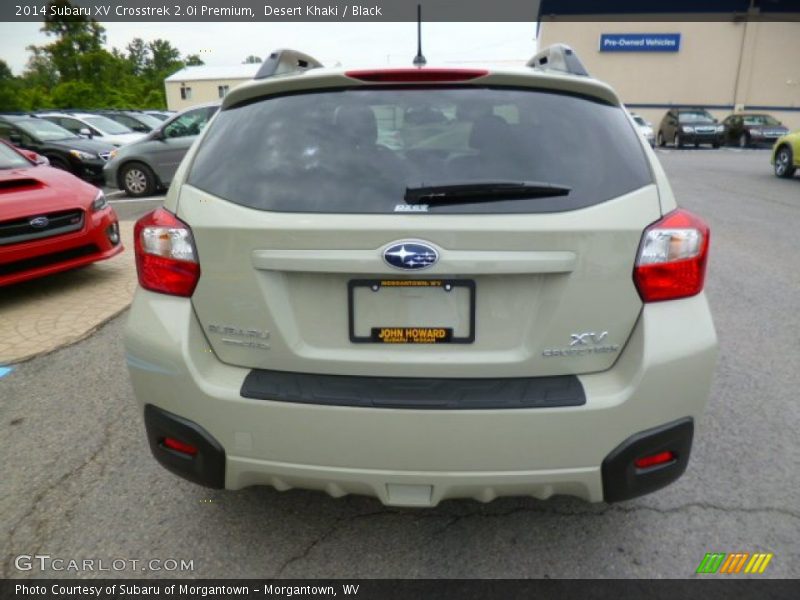 Desert Khaki / Black 2014 Subaru XV Crosstrek 2.0i Premium