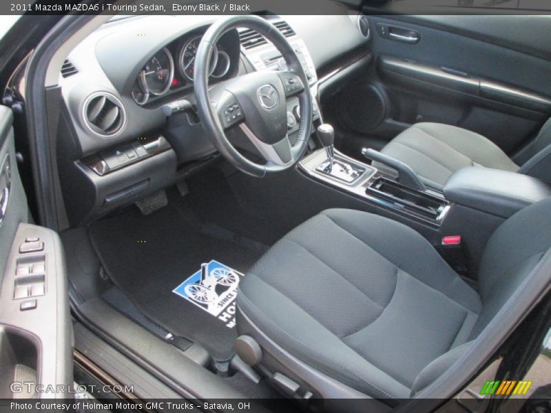 Ebony Black / Black 2011 Mazda MAZDA6 i Touring Sedan
