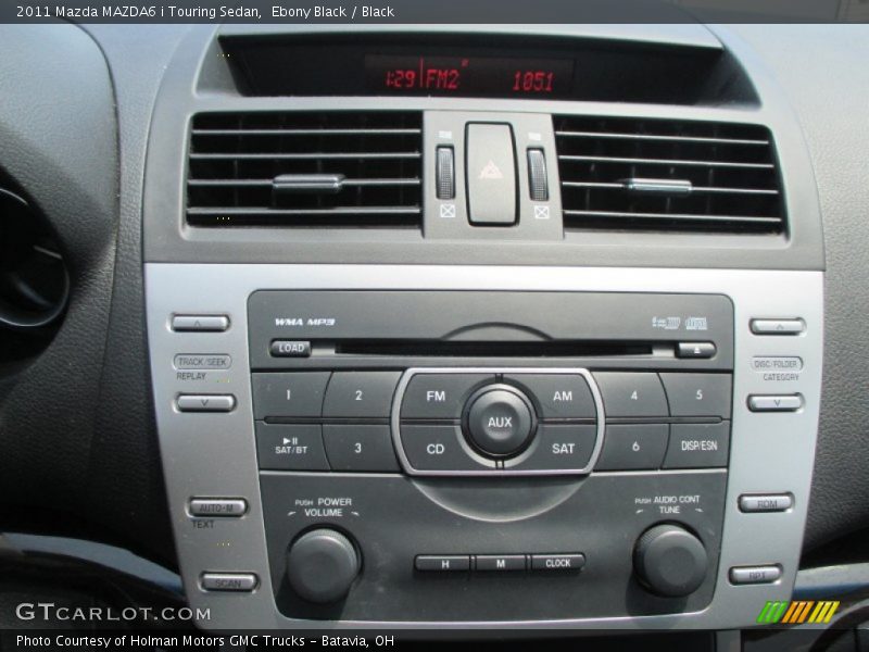 Ebony Black / Black 2011 Mazda MAZDA6 i Touring Sedan