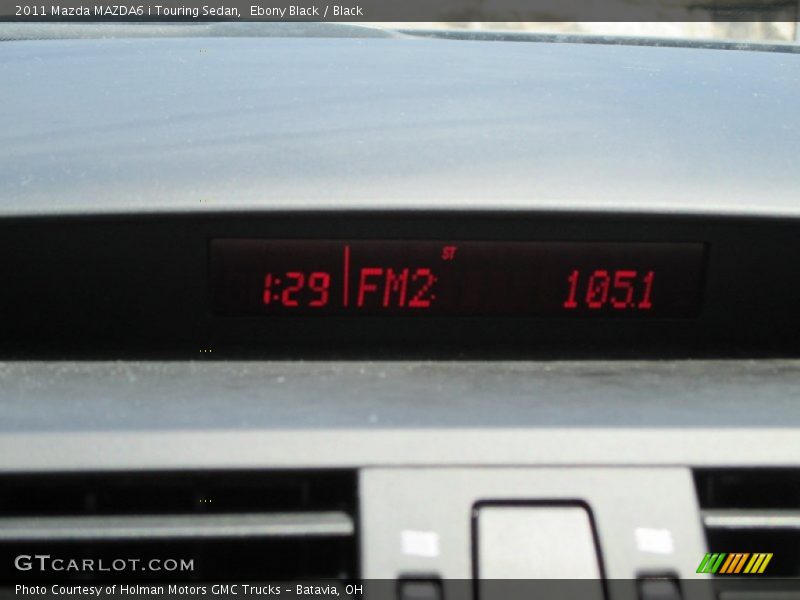 Ebony Black / Black 2011 Mazda MAZDA6 i Touring Sedan