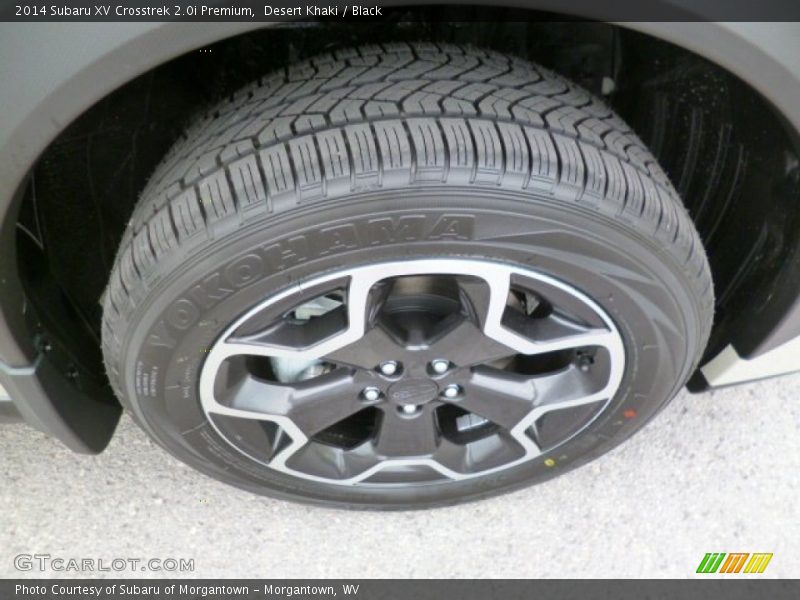 Desert Khaki / Black 2014 Subaru XV Crosstrek 2.0i Premium