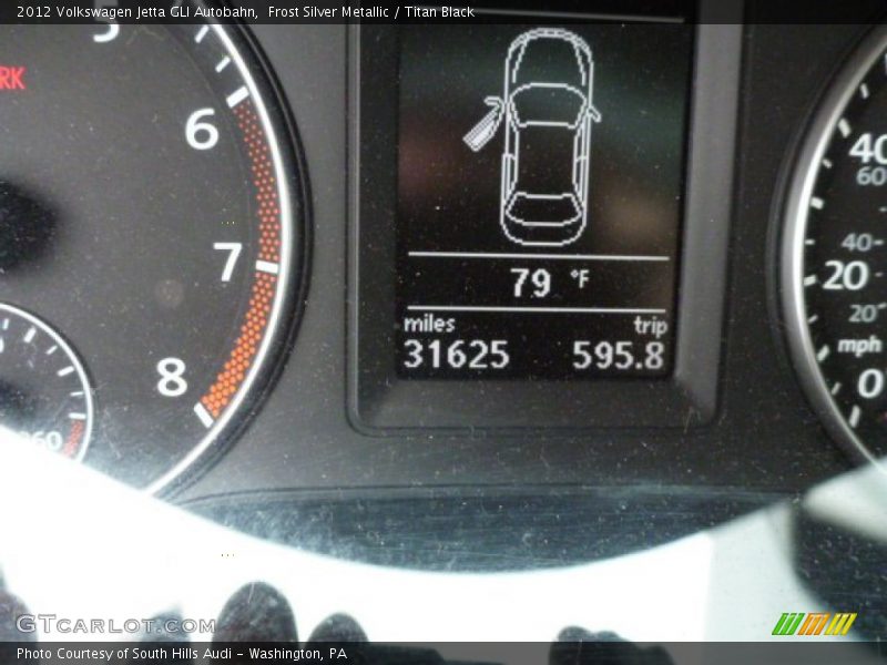Frost Silver Metallic / Titan Black 2012 Volkswagen Jetta GLI Autobahn