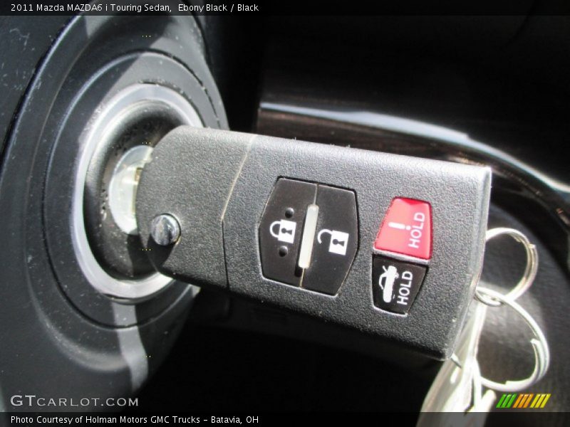 Ebony Black / Black 2011 Mazda MAZDA6 i Touring Sedan