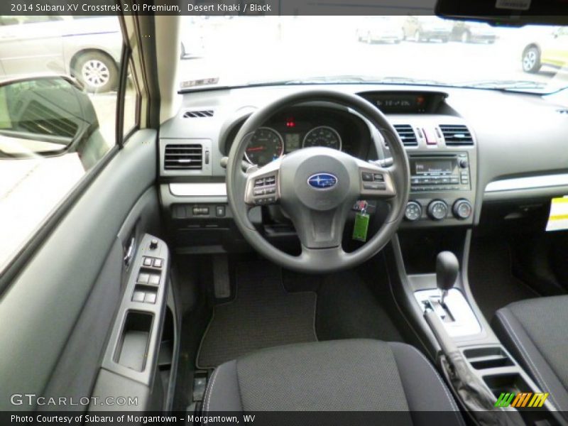 Desert Khaki / Black 2014 Subaru XV Crosstrek 2.0i Premium