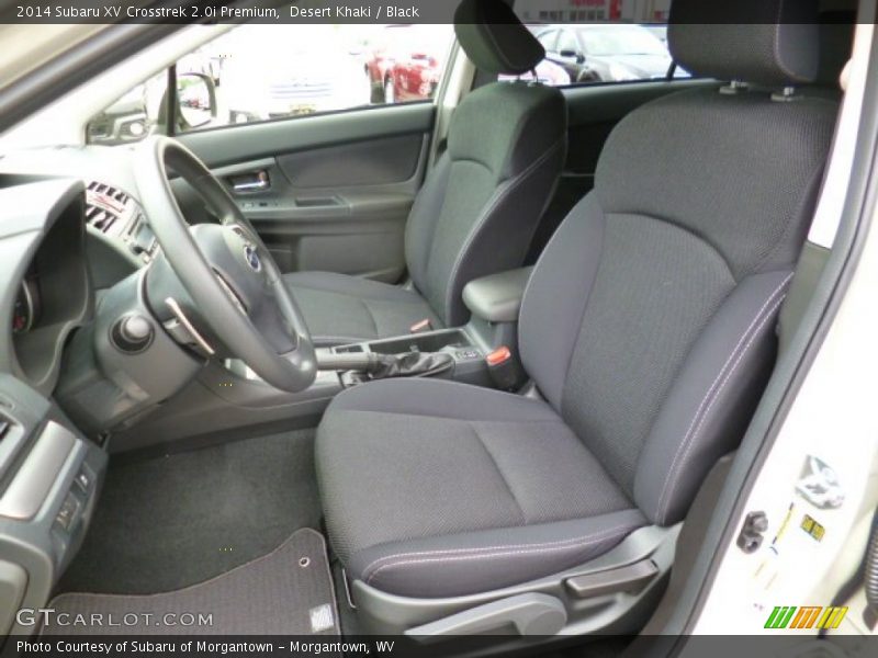 Desert Khaki / Black 2014 Subaru XV Crosstrek 2.0i Premium