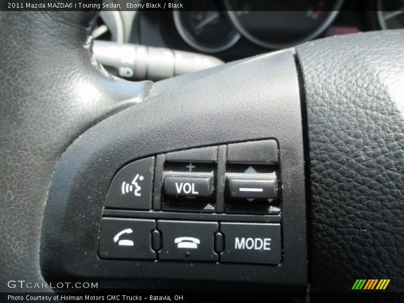 Ebony Black / Black 2011 Mazda MAZDA6 i Touring Sedan