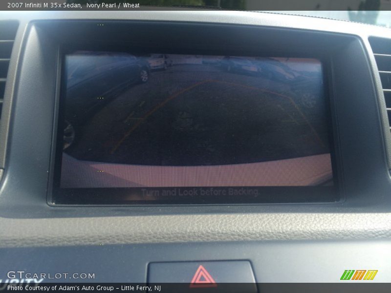 Ivory Pearl / Wheat 2007 Infiniti M 35x Sedan