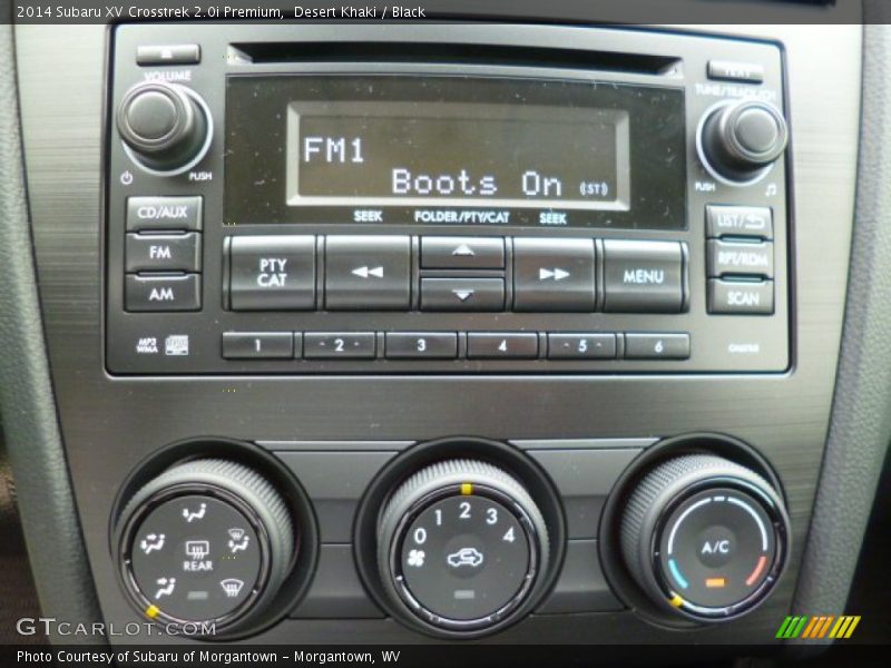 Desert Khaki / Black 2014 Subaru XV Crosstrek 2.0i Premium