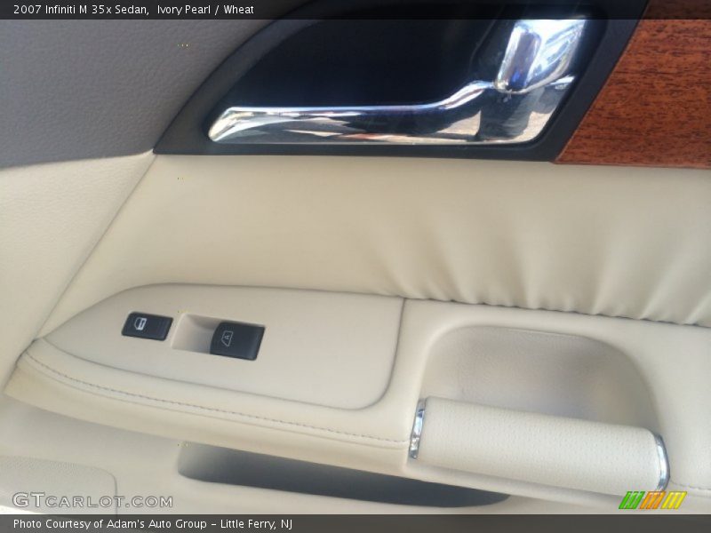 Ivory Pearl / Wheat 2007 Infiniti M 35x Sedan