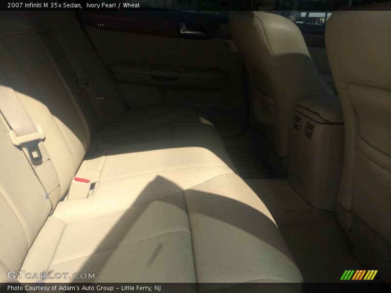 Ivory Pearl / Wheat 2007 Infiniti M 35x Sedan