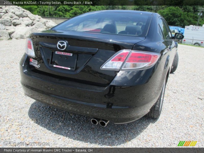 Ebony Black / Black 2011 Mazda MAZDA6 i Touring Sedan