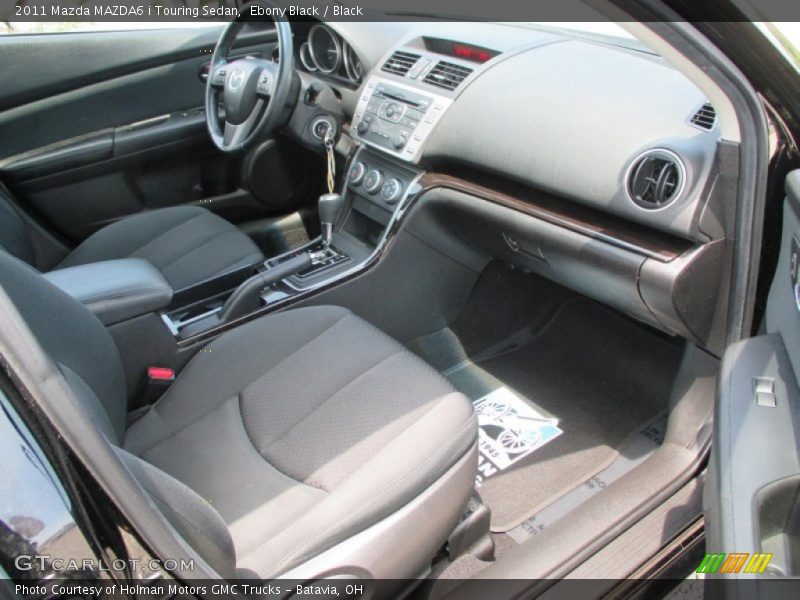 Ebony Black / Black 2011 Mazda MAZDA6 i Touring Sedan