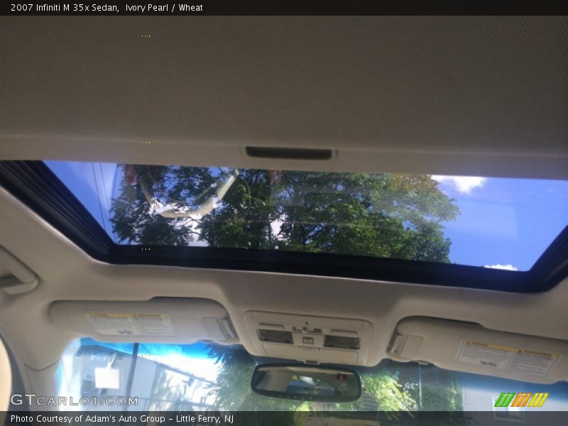 Ivory Pearl / Wheat 2007 Infiniti M 35x Sedan