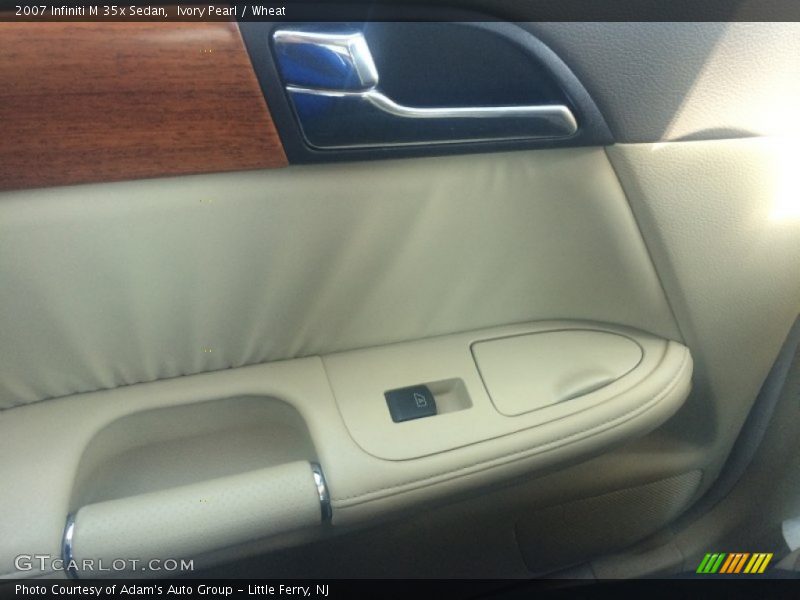 Ivory Pearl / Wheat 2007 Infiniti M 35x Sedan