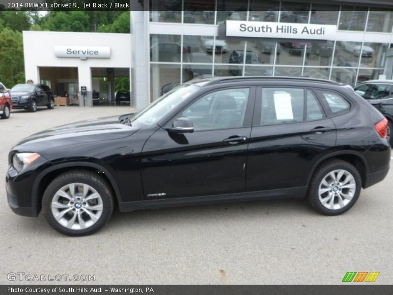 Jet Black / Black 2014 BMW X1 xDrive28i