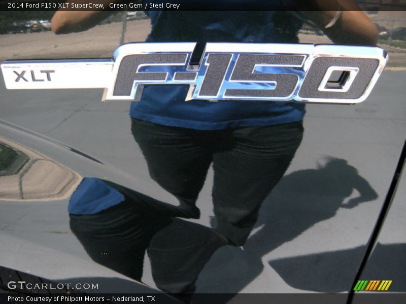 Green Gem / Steel Grey 2014 Ford F150 XLT SuperCrew